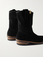 Visvim - Wabanaki Suede Boots - Black