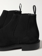 GEORGE CLEVERLEY - Jason Full-Grain Suede Chelsea Boots - Black