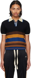 Wales Bonner Black Sun Polo