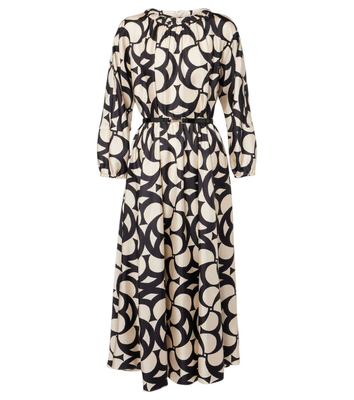 S Max Mara Nina silk twill maxi dress S Max Mara