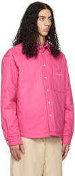 Jacquemus Pink Le Papier 'La Chemise Boulanger' Shirt