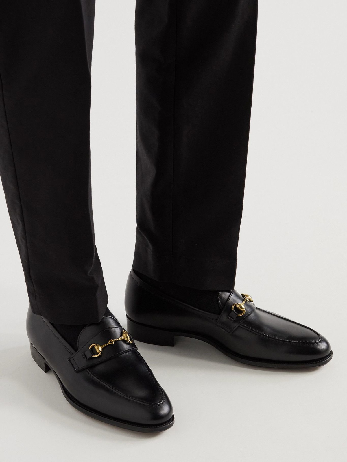 George Cleverley - Colony Horsebit Leather Loafers - Black George Cleverley