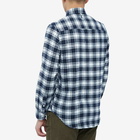 NN07 Men's Arne Check Shirt in Blue Check