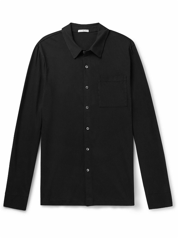 Photo: James Perse - Supima Cotton-Jersey Shirt - Black