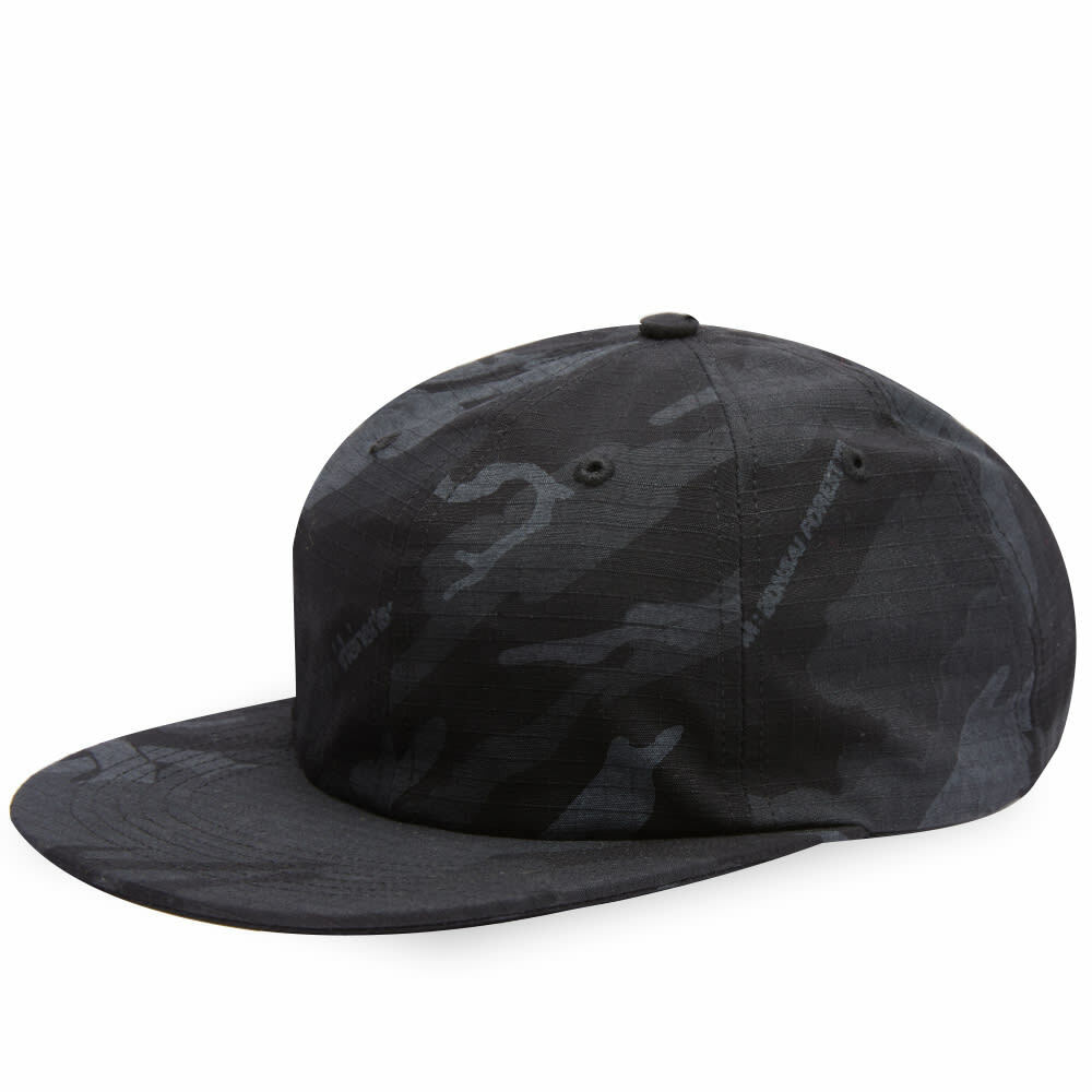 Maharishi Men's Camo Cordura NYCO 6 Panel Cap in Subdued Night