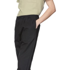 paa Black Canvas Trousers