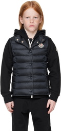 Moncler Enfant Kids Navy Liane Down Vest