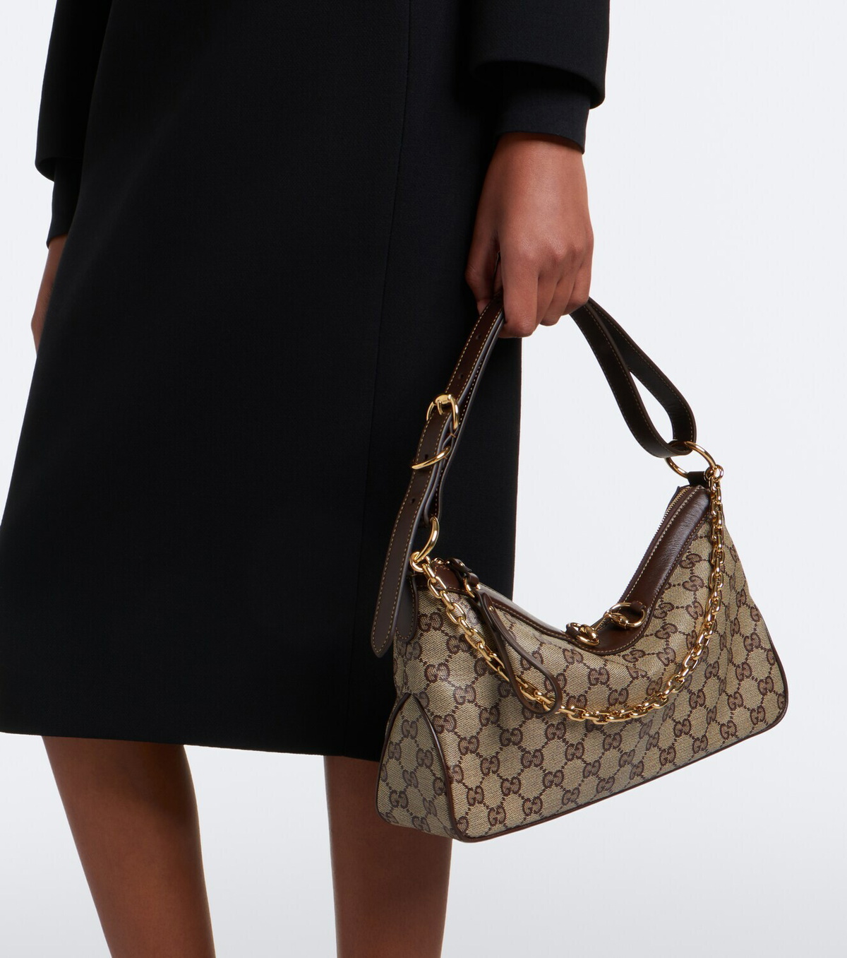 Gucci Starlet Medium GG canvas shoulder bag