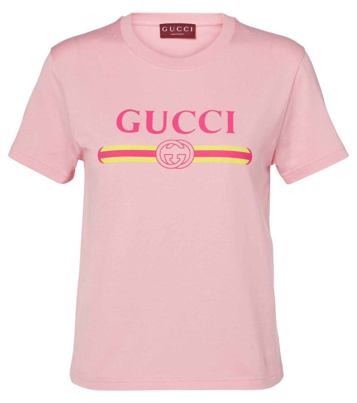 Gucci Cotton jersey cropped T-shirt Gucci