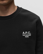 A.P.C. Sweat Standard Rue Madame Gots Black - Mens - Sweatshirts