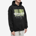 VTMNTS Men's Graffiti Big Barcode Hoodie in Black