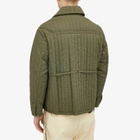 Craig Green Men's Quilted Work Jacket in Olive