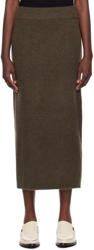 Photo: Birrot Brown H Skirt