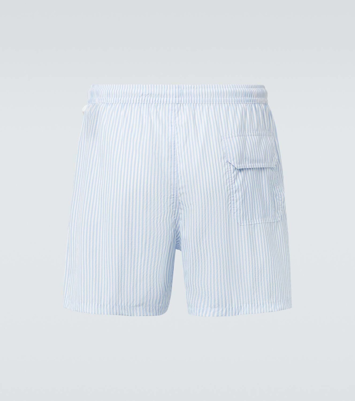Thom Sweeney Striped swim trunks