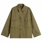 Needles Men's Cotton Ripstop Field Jacket in Olive