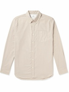 Mr P. - Oxford Cotton-Flannel Shirt - Neutrals