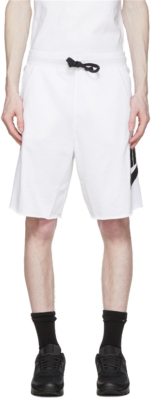 Photo: Nike White Sportswear Shorts