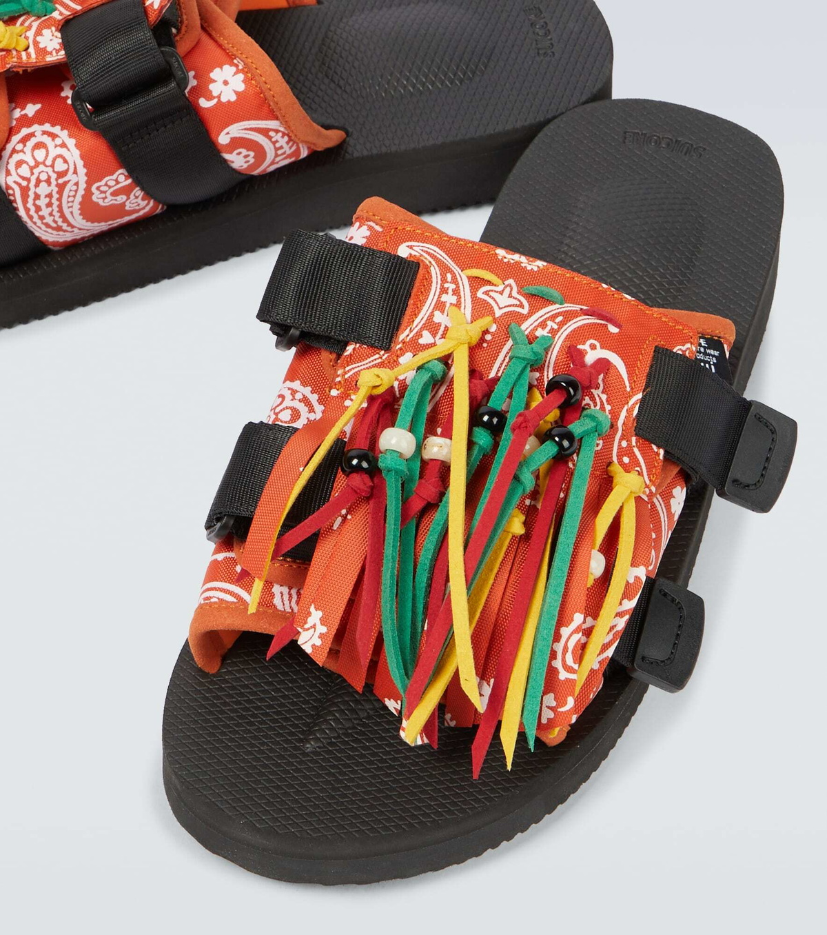 【Alanui】 x Suicoke fringedサンダル Alanui - x Suicoke Bandana fringed sandals Alanui