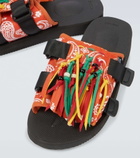 Alanui - x Suicoke Bandana fringed sandals