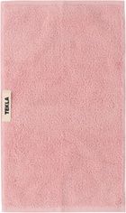 Tekla Pink Terry Towel Set, 3 pcs