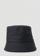 Logo Bucket Hat in Black