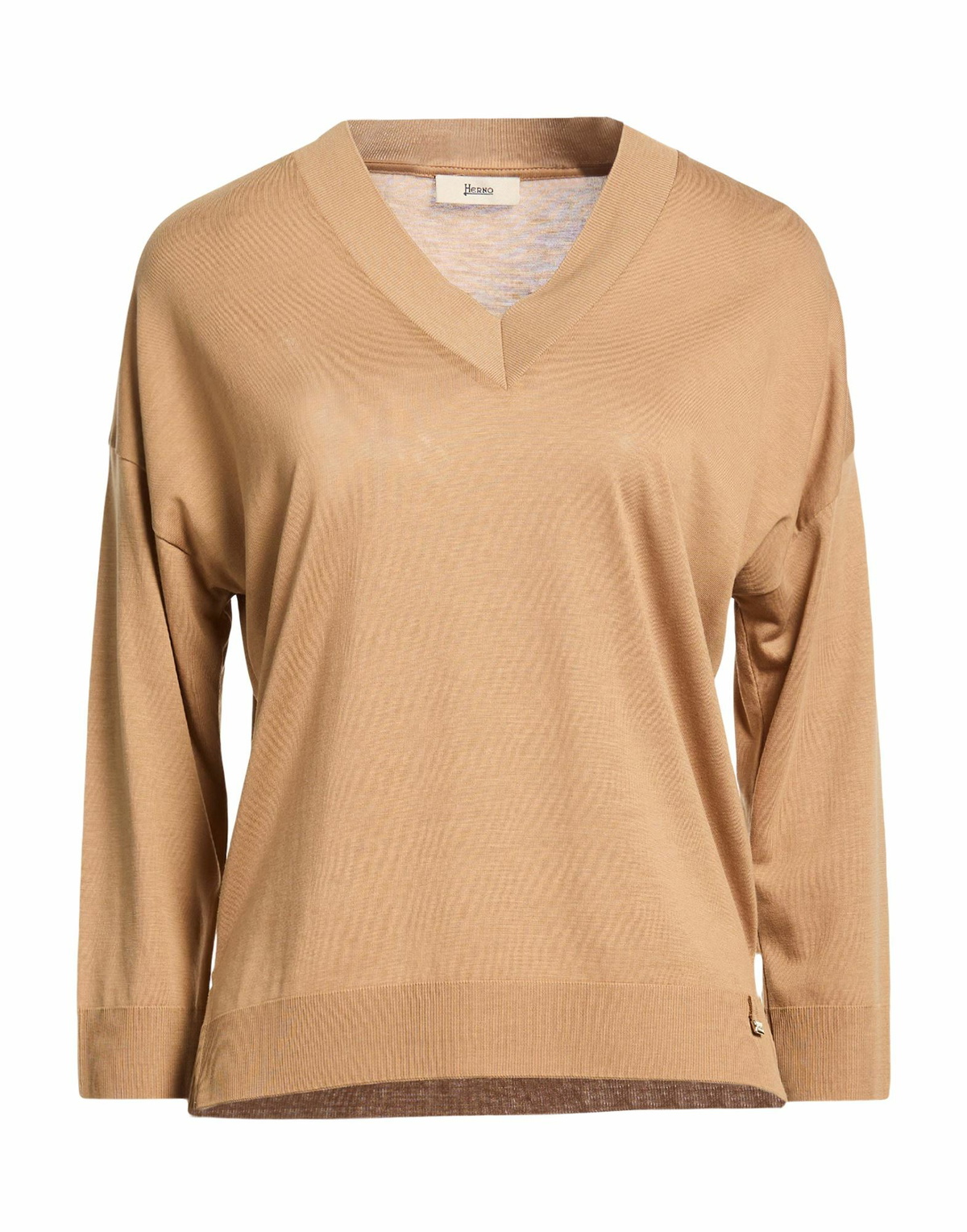 Herno Womens Sweater Camel