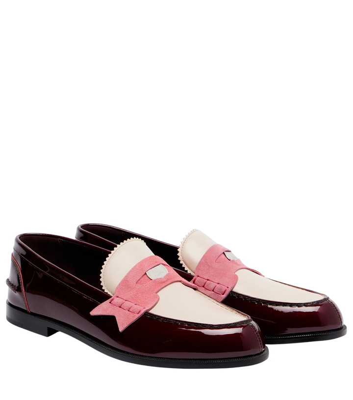 Photo: Christian Louboutin Penny leather penny loafers