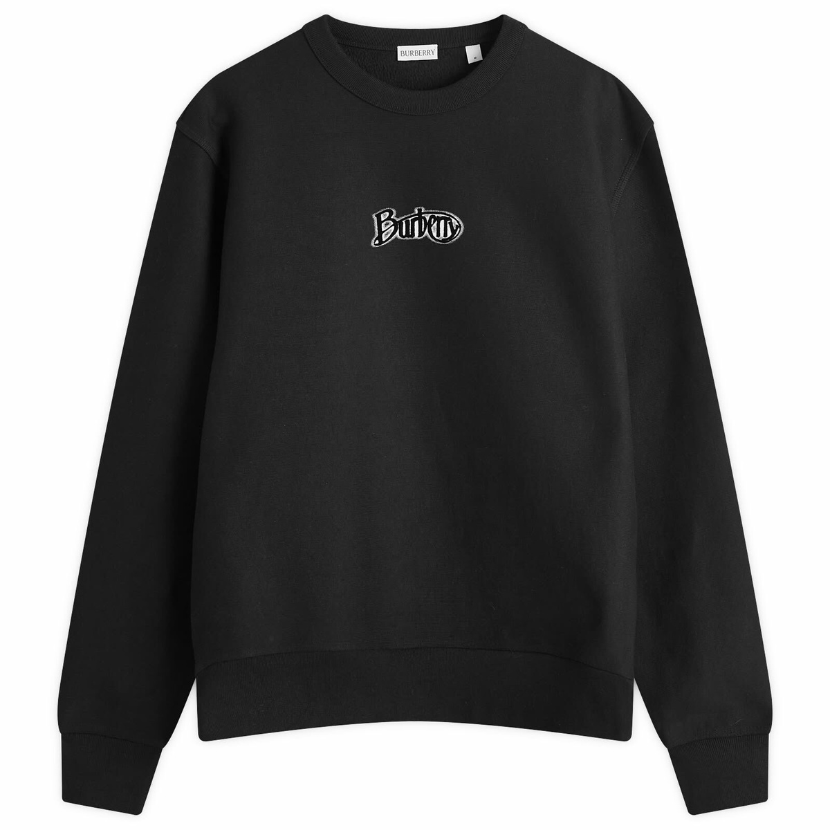 Burberry logo print hotsell crewneck Sweatshirt