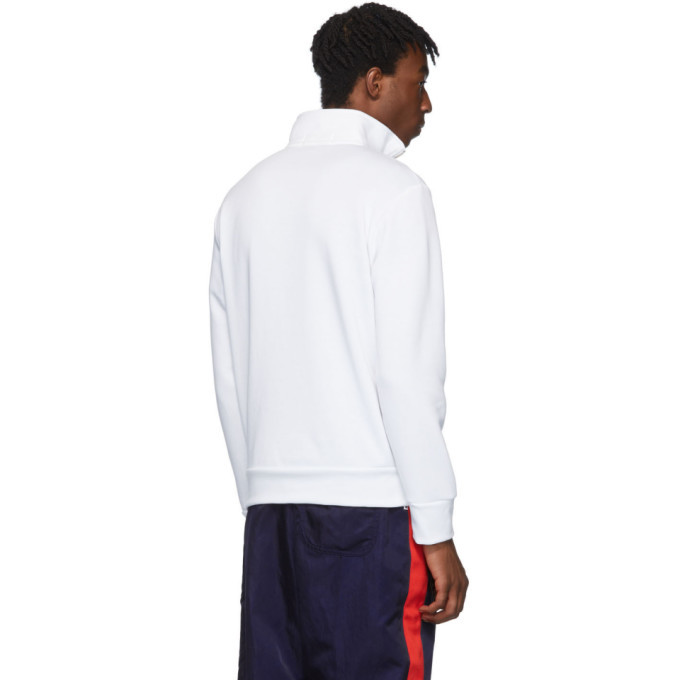 Polo Ralph Lauren White Fleece Polo Sport Half-Zip Polo Ralph Lauren White Fleece Polo Sport Half-Zip