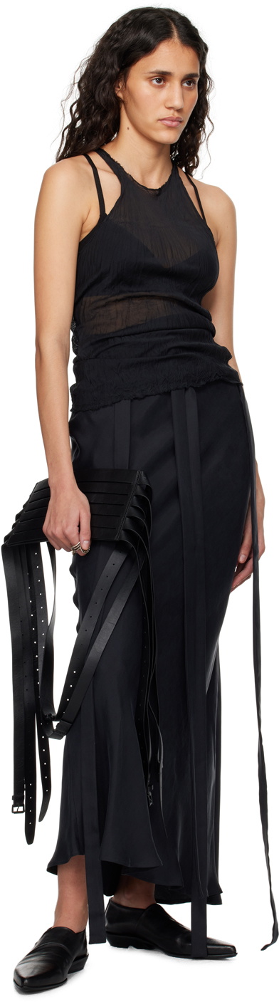 Ann Demeulemeester Black Sky Mules Ann Demeulemeester