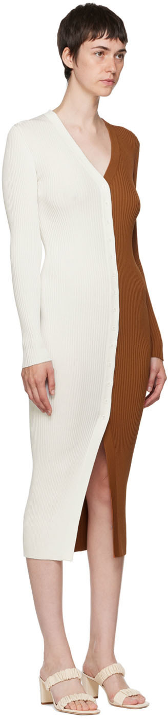 Staud Mizu Dress - Brown