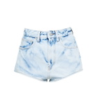 Alessandra Rich High-rise denim shorts