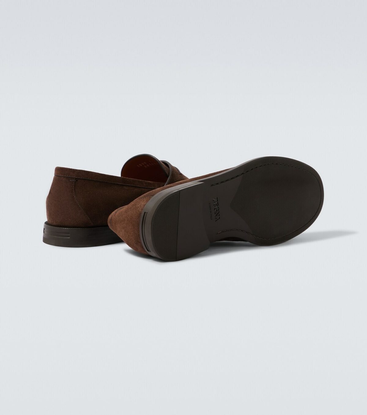 Zegna Suede loafers