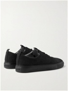 GRENSON - Nubuck Sneakers - Black