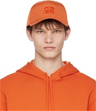 C.P. Company Orange Goggle Cap