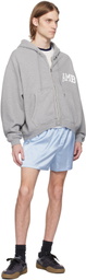 AMBUSH Blue Satin Boxer Shorts
