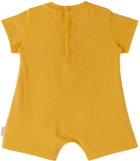 TINYCOTTONS Baby Yellow Smarty Donkey Bodysuit