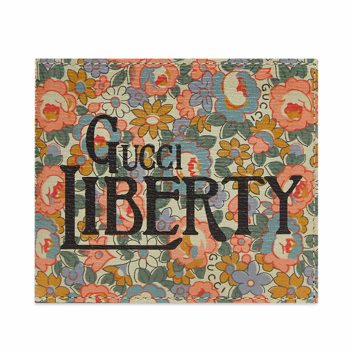 Photo: Gucci Liberty Print Billfold Wallet