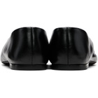 KHAITE Black Marlene Ballerina Flats