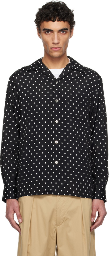 Photo: WACKO MARIA Black Dots Shirt