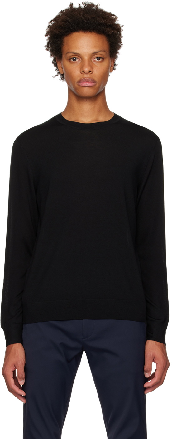 Theory Black Regal Sweater Theory