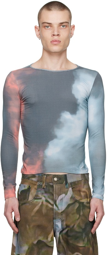 Photo: Serapis Multicolor Printed Long Sleeve T-Shirt