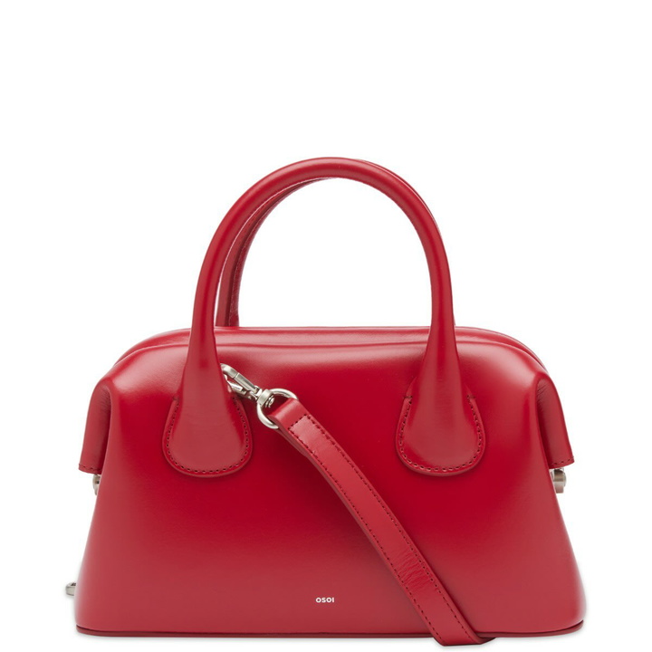 Photo: OSOI Women's Boat Mini Bag in Plum Red 