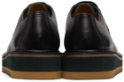 Dries Van Noten Black Grained Derbys