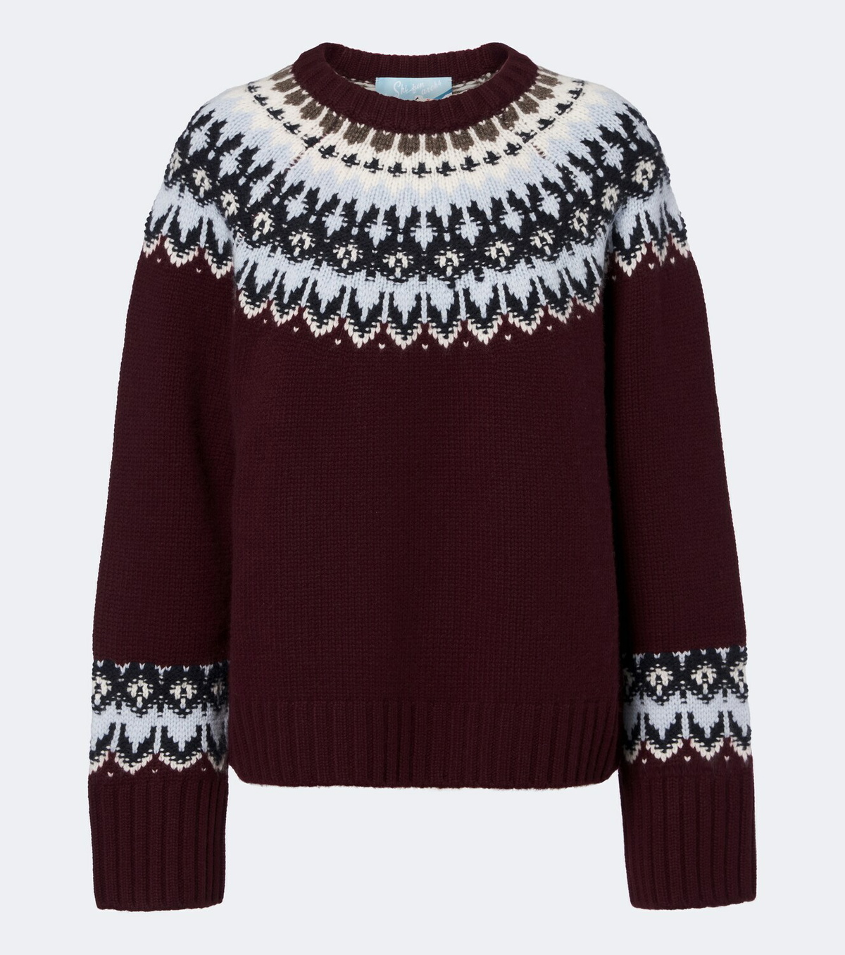 Arch4 Moriond Fair Isle cashmere sweater