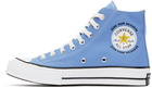 Sky High Farm Workwear Blue Sky High Farm Workwear Edition Check 70 High Top Sneakers