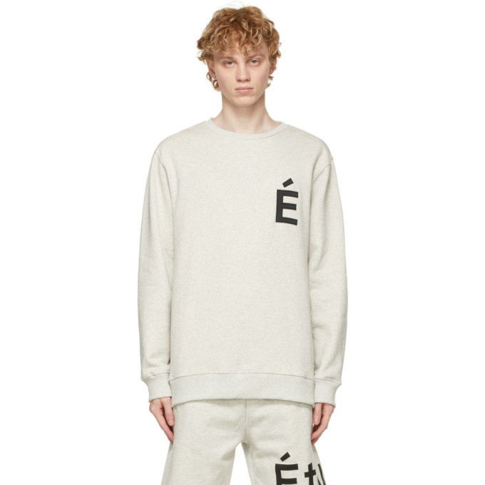 Photo: Etudes Grey Story Patch Sweatshirt