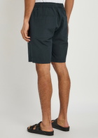 Universal Works Simple Linen-blend Shorts Navy