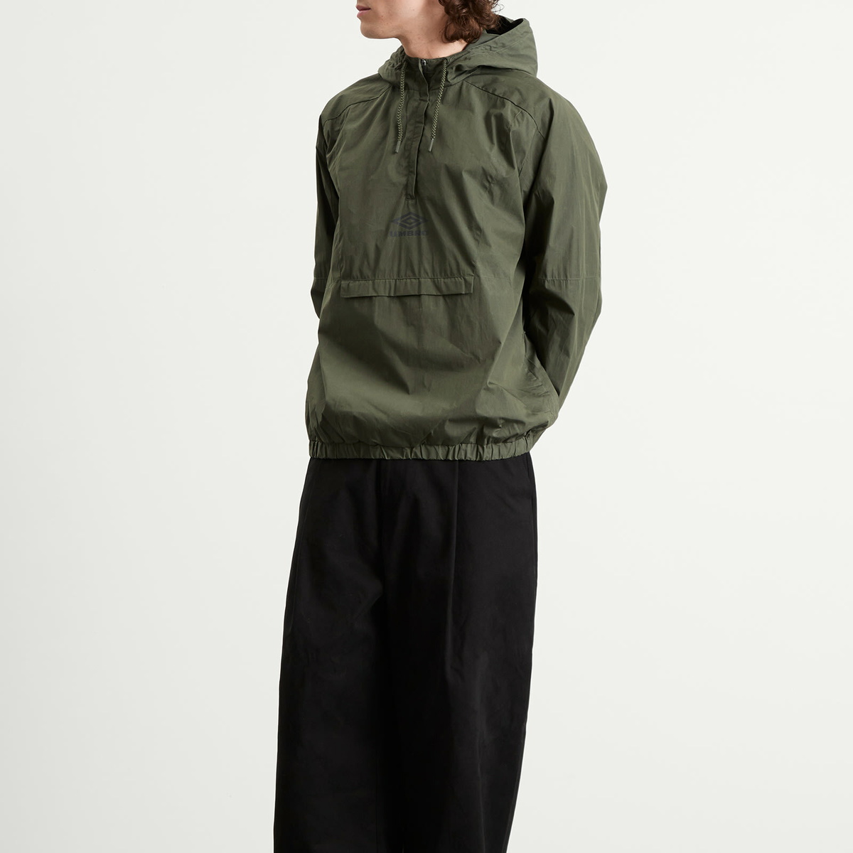Umbro Men's Waxed Cagoule in Duffel Bag