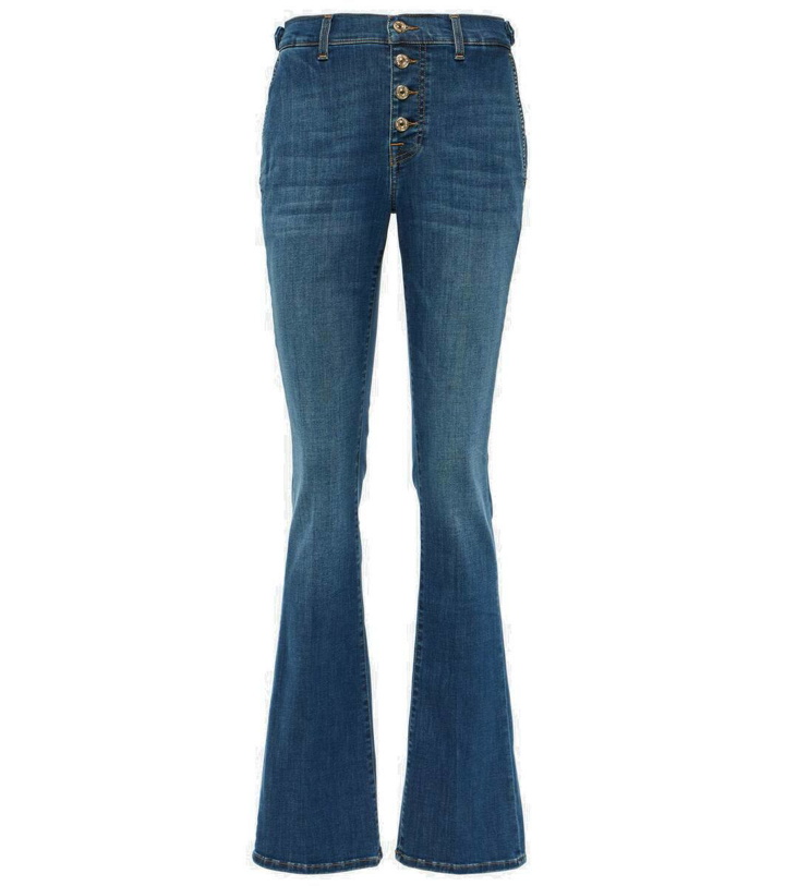 Photo: 7 For All Mankind Bootcut high-rise bootcut jeans